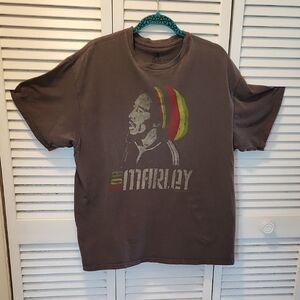 Marley Graphic Tee - Charcoal